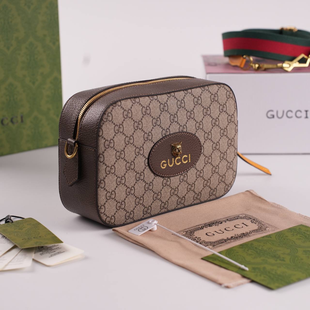 Сумка GUCCI Neo Vintage GG Supreme Messenger 