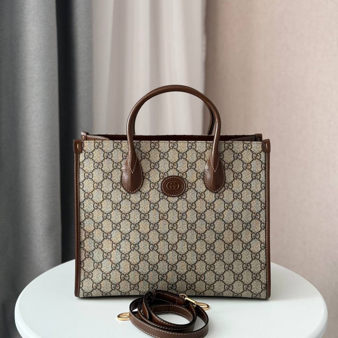 Сумка GUCCI Kleiner Shopper Mit GG