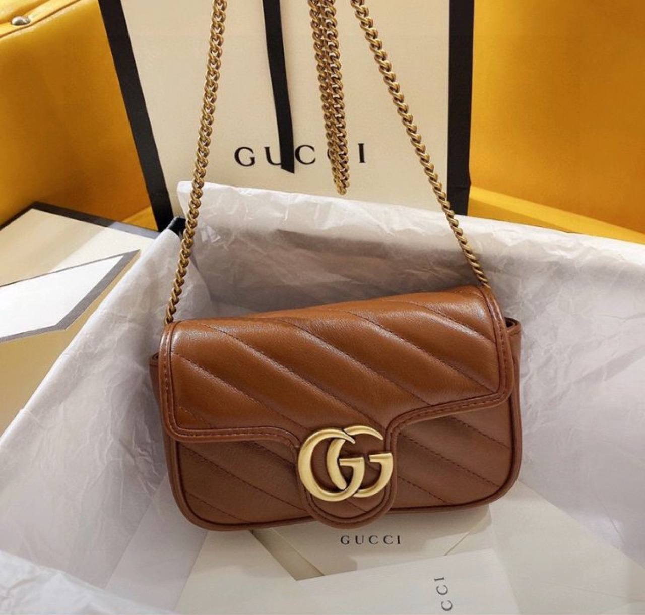 Сумка Gucci GG Marmont micro