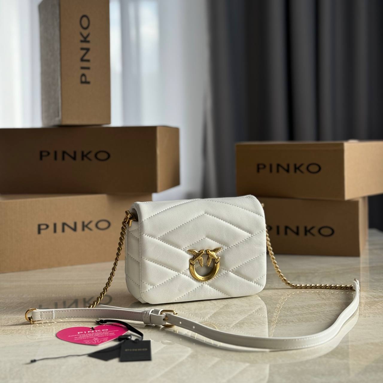 Сумка Pinko Classic Love Bag Click Puff Mini