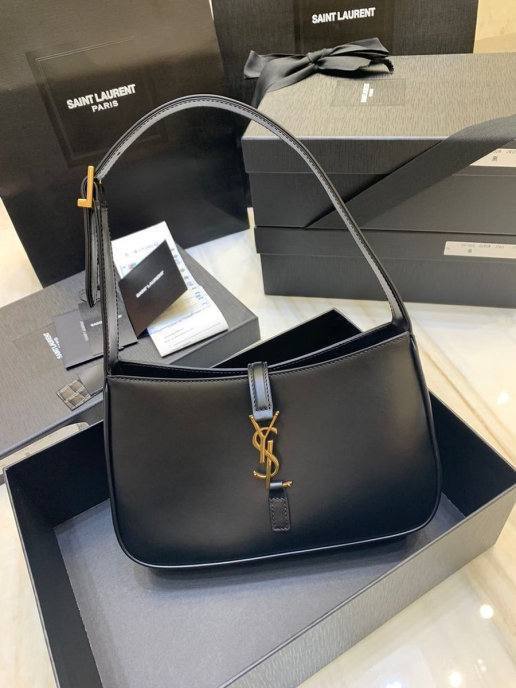 Сумка Saint Laurent hobo black