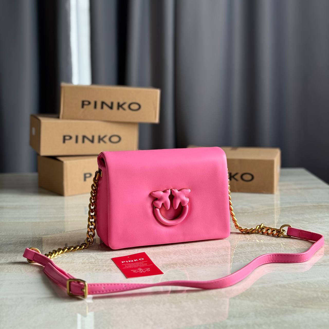 Сумка Pinko Powder Love Click Puff Baby Bag